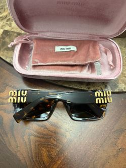 Miumiu sunglasses for women originals $250