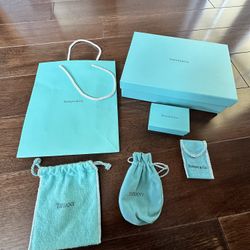 Authentic Tiffany & Co. Jewelry Pouches 