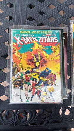 Marvel and DC Present Featuring The Uncanny X-Men and The New Teen Titans #1 from 1982