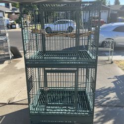 Two Tier Parrot Cage