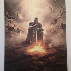 Luke 10:19 Wall Canvas Art 28x40 Unframed 