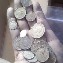 Older Coins English 1940-60