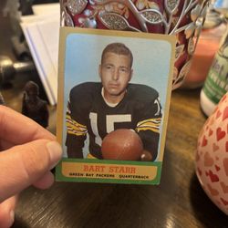 BART Starr Green Bay Packer 