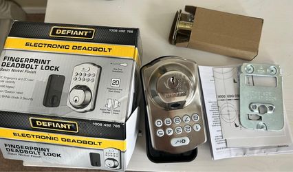 Finger Print Dead Bolt Lock