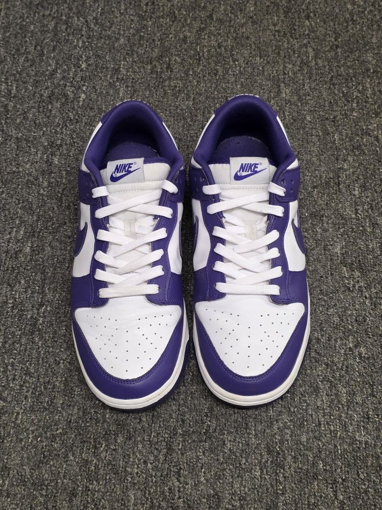 Nike Dunk Low Retro Championship Court Purple Men's Shoes Size 10.5 DD1391-104