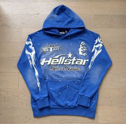 HEllSTAR BLUE HOODIE