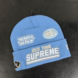 Supreme New Era Football Beanie