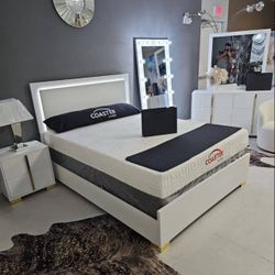 New 5pc Bedroom Set In Box 📦 Buy Now Pay Later $39 Down No Credit Needed 