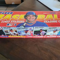 1989 Fleer Baseball Cards, Complete Set