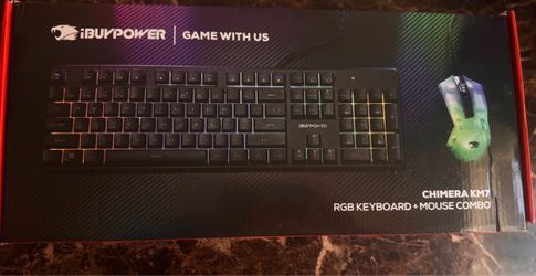 iBUYPOWER Chimera KM7 RGB Keyboard + Mouse Combo