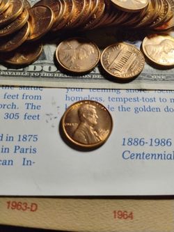 1) Roll Of 1969-D Lincoln Uncirculated Pennies For Sale