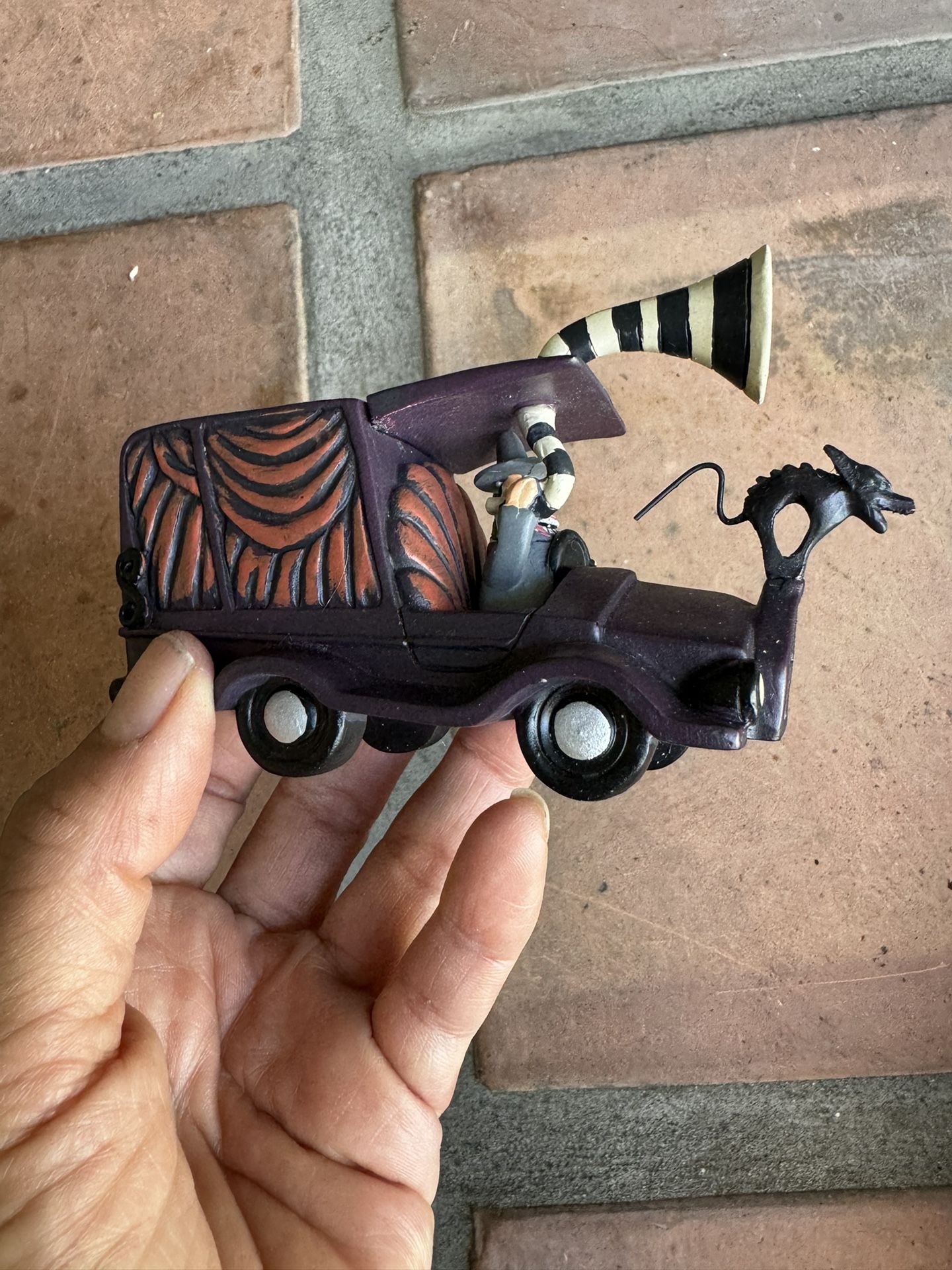 Nightmare Before Christmas Tree Collection Town Hall & Mayor's Car COA Hawthorne