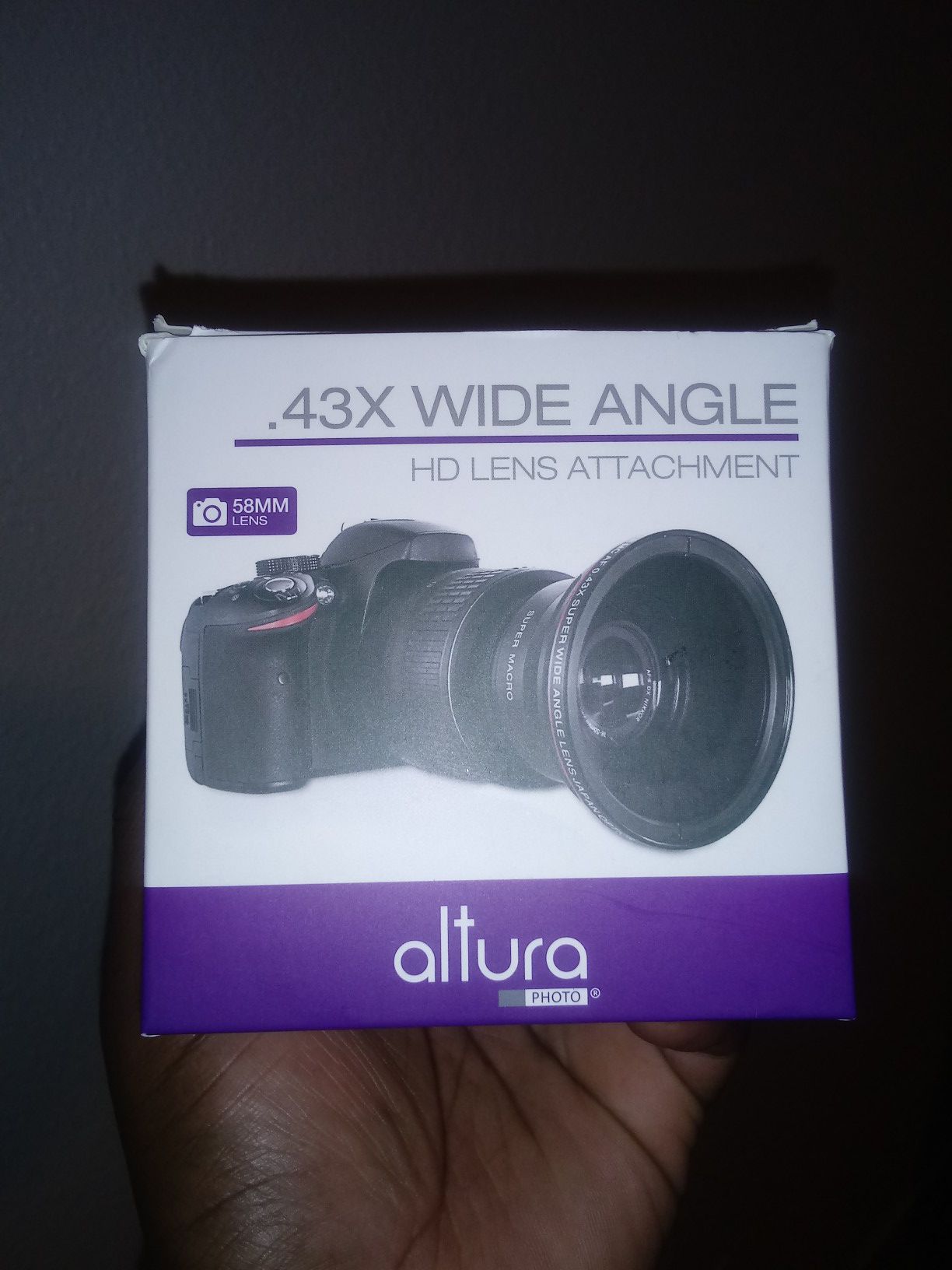 Wide angle lens