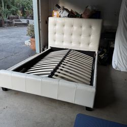 Bed Frame + Sealy Mattress 