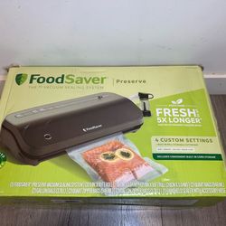FoodSaver Preserve Vacuum Sealer Starter Kit – Like New