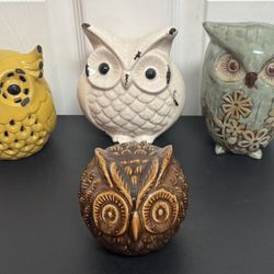 Ceramic Owl Figurine Decor $15 for All