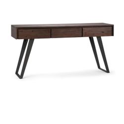 SIMPLIHOME Lowry Console Sofa Table - 60 Inch