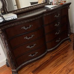 Large beautiful dresser with mirror