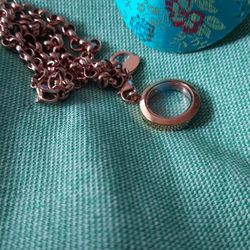 Necklace With Charm Holder