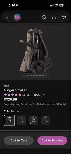 Stroller still in the box