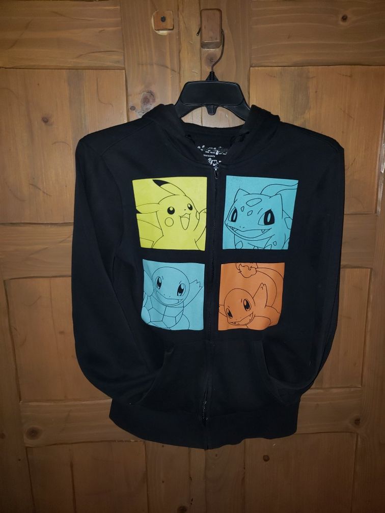 Pokemon zip up sweatshirt
