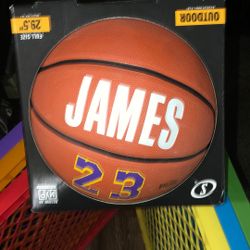 Lebron James Basket Ball With Wheaties Collector Cereal Box With Kyrie Irving