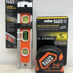 Klein Tools Tape Measure & Torpedo Level
