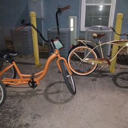 Panama Jack Bike And A Tricycle 