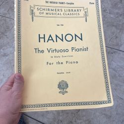 Piano Hanon Book