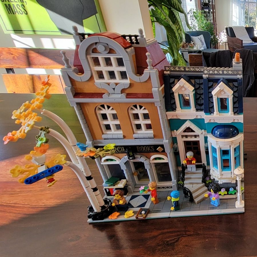 Target lego bookshop hotsell