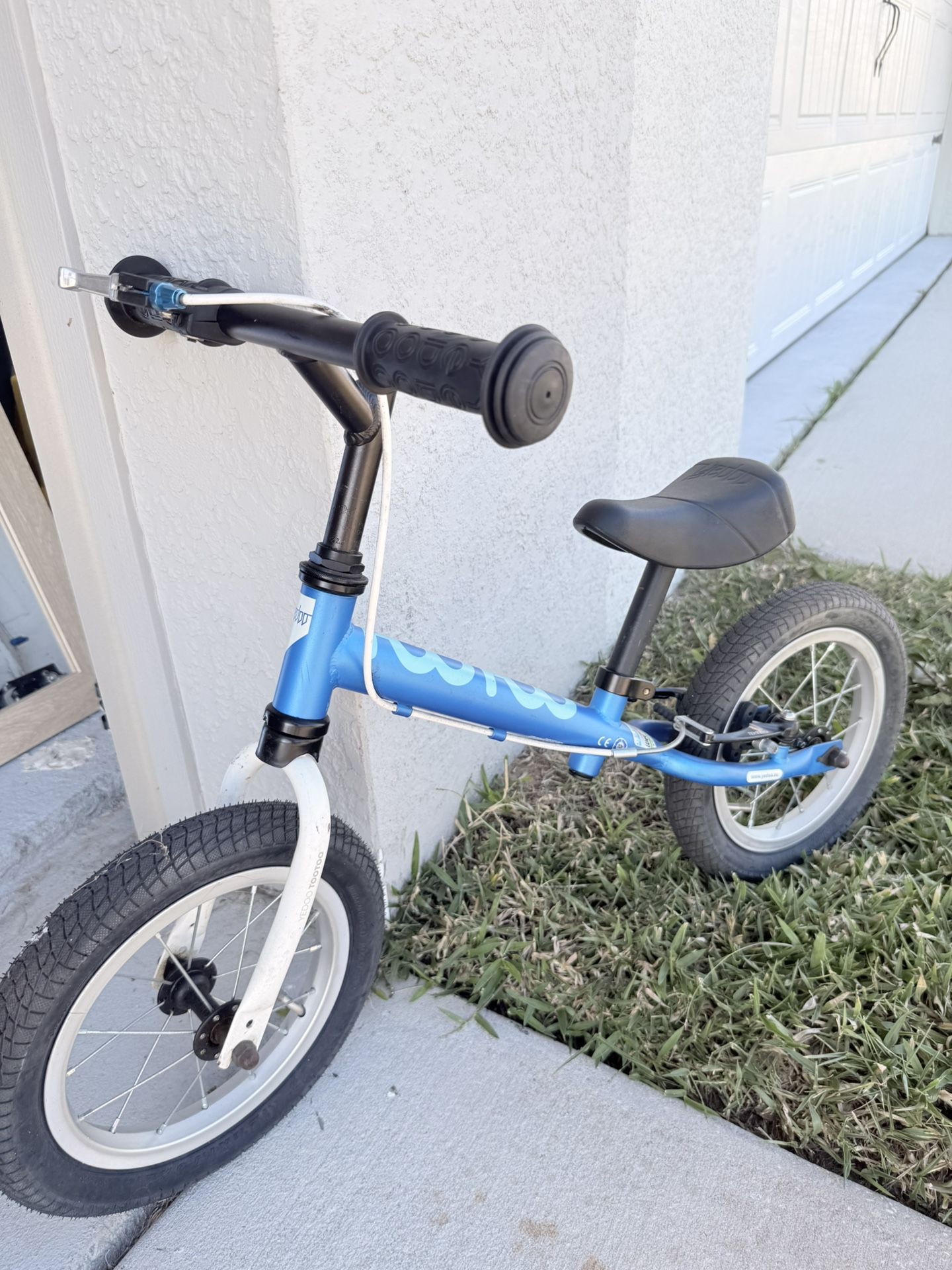 Selling balance bike, 12.5” wheels.
