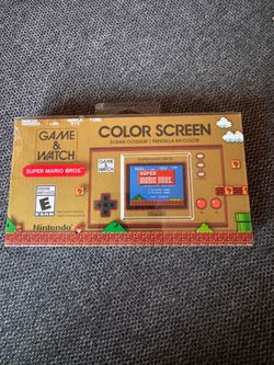 Game & Watch Super Mario Bros