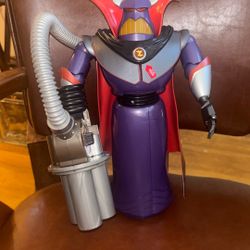 Disney Pixar Toy Story Evil Emperor Zurg Talking with Lights  14" Tall