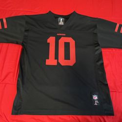 Jimmy Garoppolo Black 49ers Jersey 