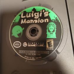 Luigis Mansion And Gamecube Controllers