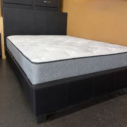 QUEEN BED SPECIAL Queen Bed Frame + Mattress – BRAND NEW – Only $499!