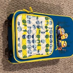 minions carry on suitcase