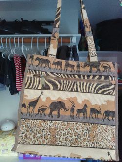 Safari diaper bag
