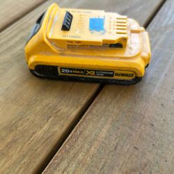 Dewalt 20v Max Xr Lithium Ion Battery 