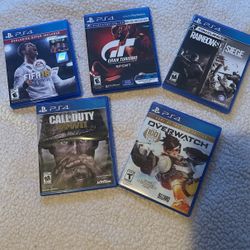 PS4 Disc Games