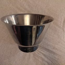 Large Antique Silver Bowl