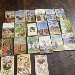 Lot of 21 vintage Janette Oke books