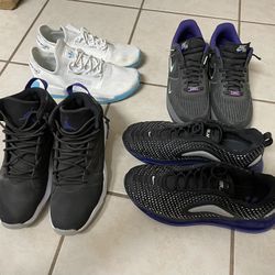Men’s Shoe lot Jordan’s, Nikes, adidas 