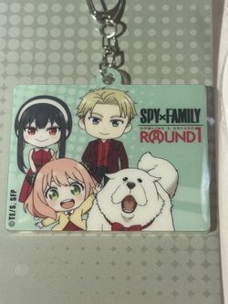 Spy family keychain round 1