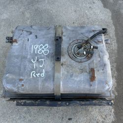 Jeep Wrangler YJ Oem Metal Gas Tank With Skid Plate 1987 Through 1989