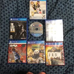 7 Games For $60  Dollars Or $10 Dollars For Each