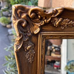 Vintage mirror 46 tall and 33 wide inches