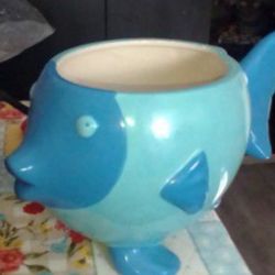 Big Fish Jar Porcelain 