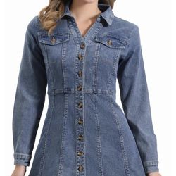 Rodeo style  dress (X-L) NEW