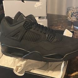Jordan 4s black cats size 12